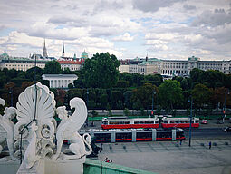 Straßenbahn Parlament Wien